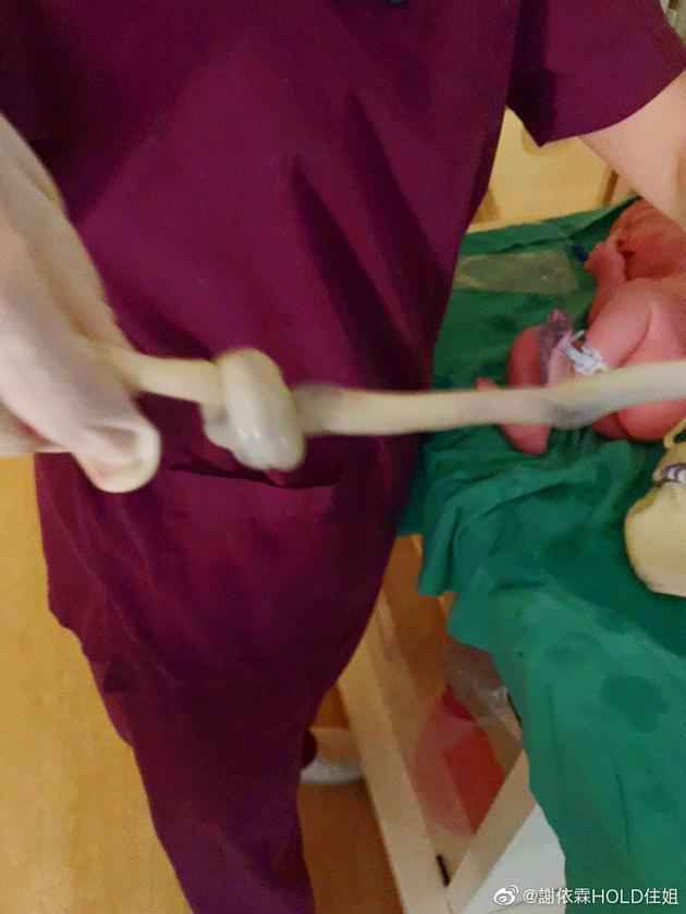 谢依霖生二胎是男孩还是女孩 谢依霖生二胎孩子正面照曝光