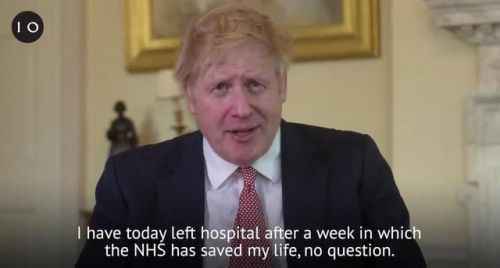 英国首相出院后首发视频 英国首相视频中说了什么？