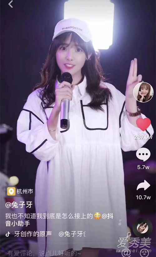 抖音兔子牙怎么火的 抖音兔子牙真名叫什么