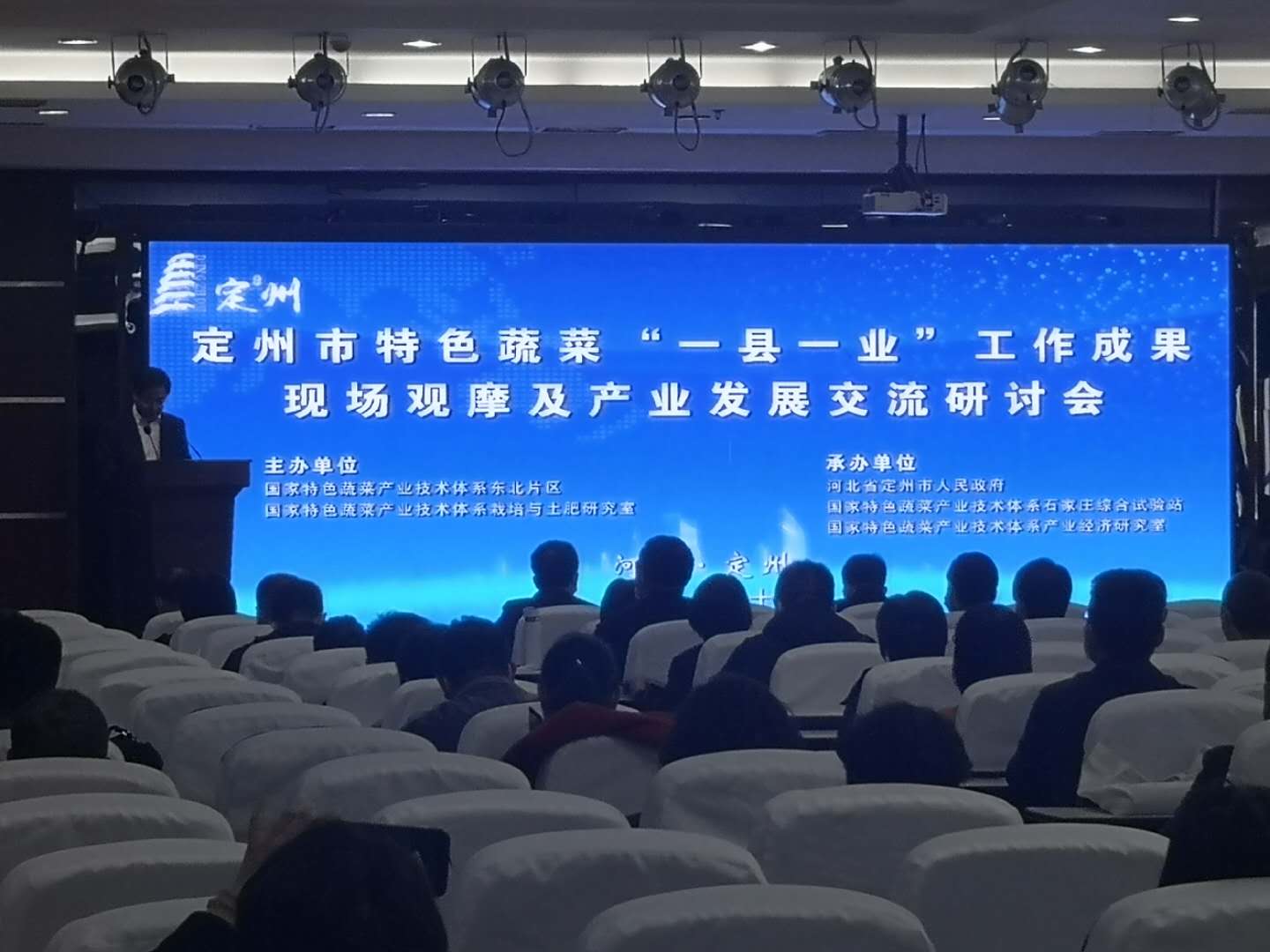 国家特色蔬菜产业技术体系助推定州“一县一业”发展