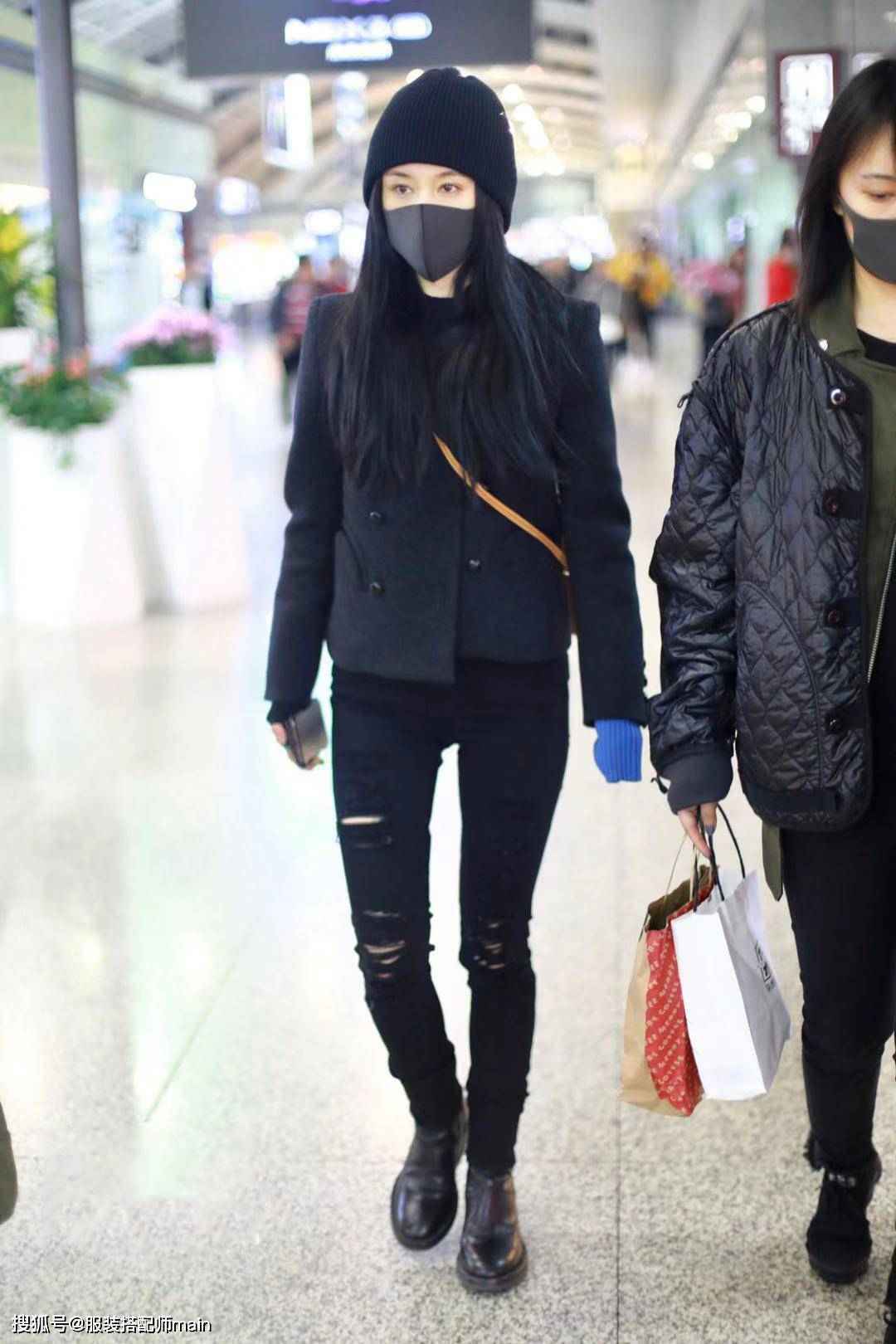 矮就不能穿大衣了吗?王子文的增高术了解一下,3招显高又时髦