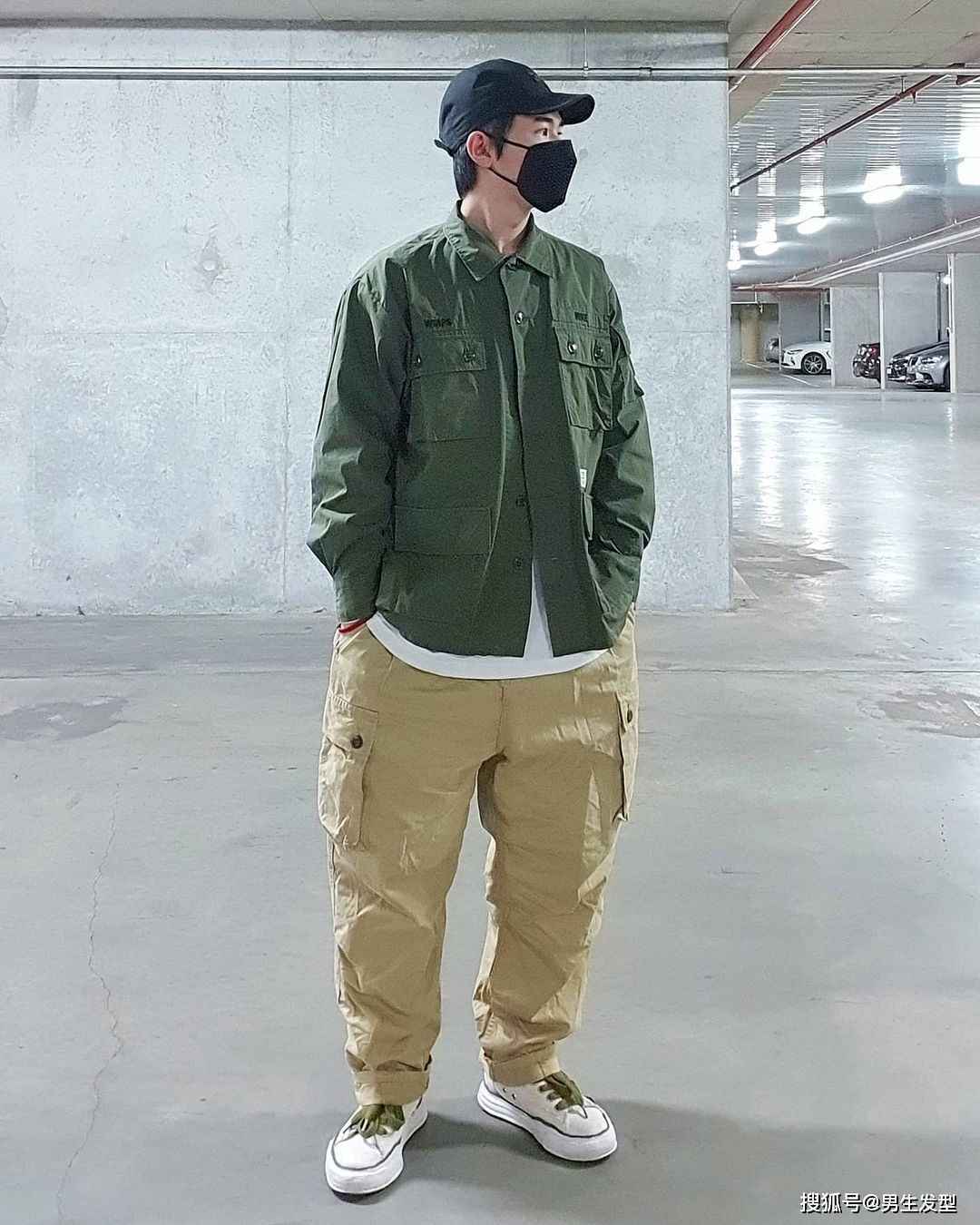 男生必会的“叠穿”技巧，外套衬衫这样搭配，颜值不高也很帅气