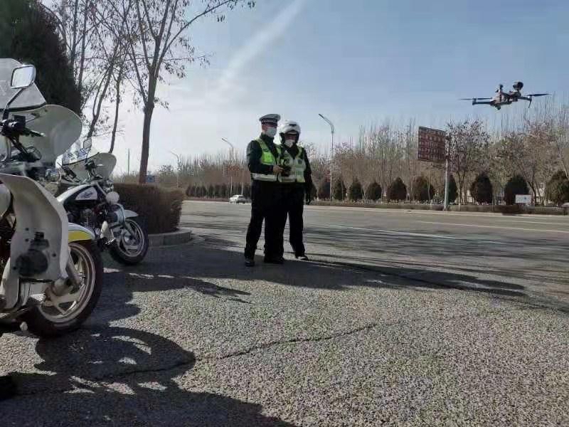 空地联勤 暖春畅通 ——宁夏中卫沙坡头区交巡警一大队精准护航春运