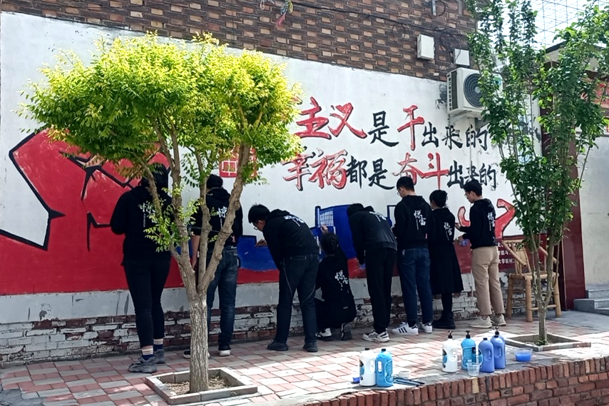 五四青年节，天大学子“有点忙”