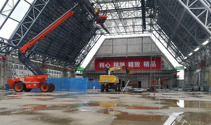 雀舞彩云！中老铁路“最美车站”现雏形