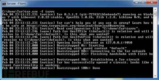 通过Tor Onion在Windows中执行远程Shell可以吗？