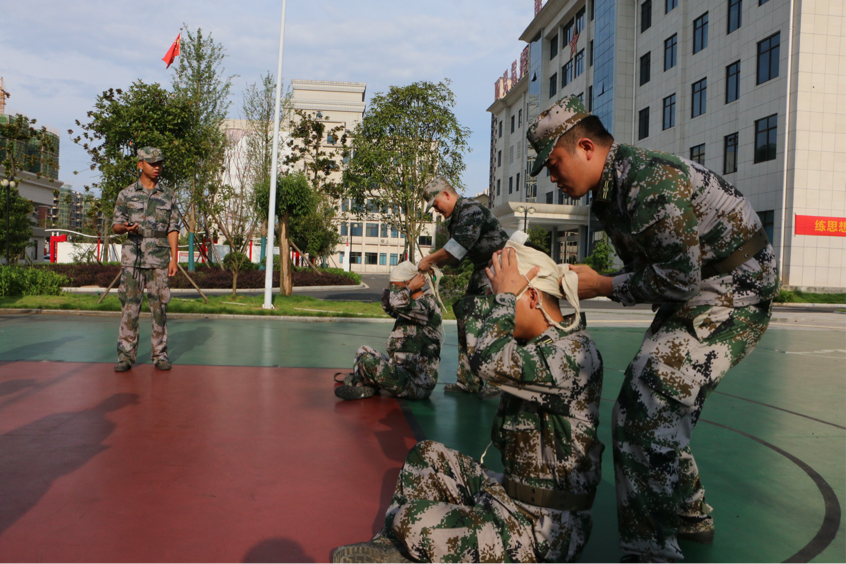 民兵比武竞赛有兵味、有战味