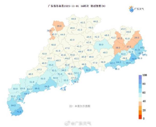 2023年11月广东冷空气最新消息天气预报：什么时候降温