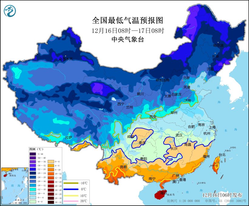 让人“冻彻心扉”的寒潮来了 中东部大部地区开启速冻模式